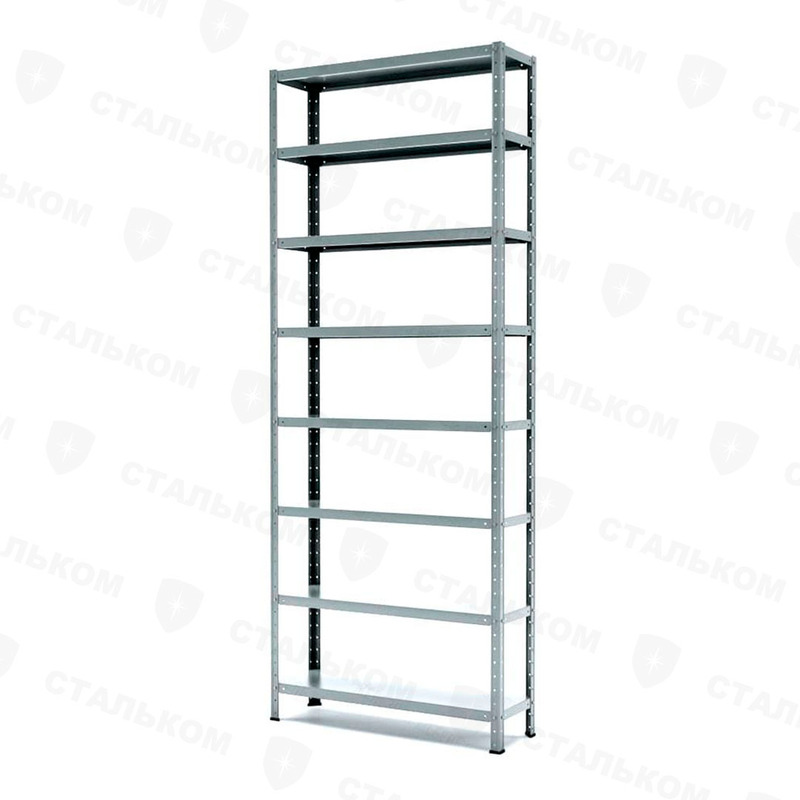 Стеллаж MS Strong 2550х1500х600, 8 полок