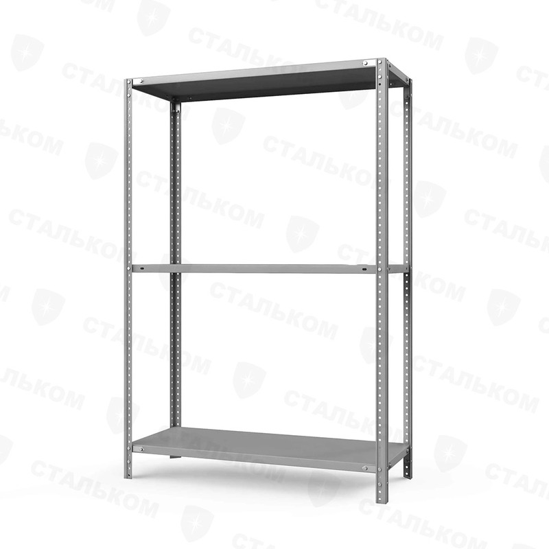 Стеллаж MS Standart 1600х1000х300, 3 полки