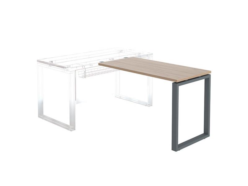 Брифинг-приставка NT 120 темный орех/антрацит